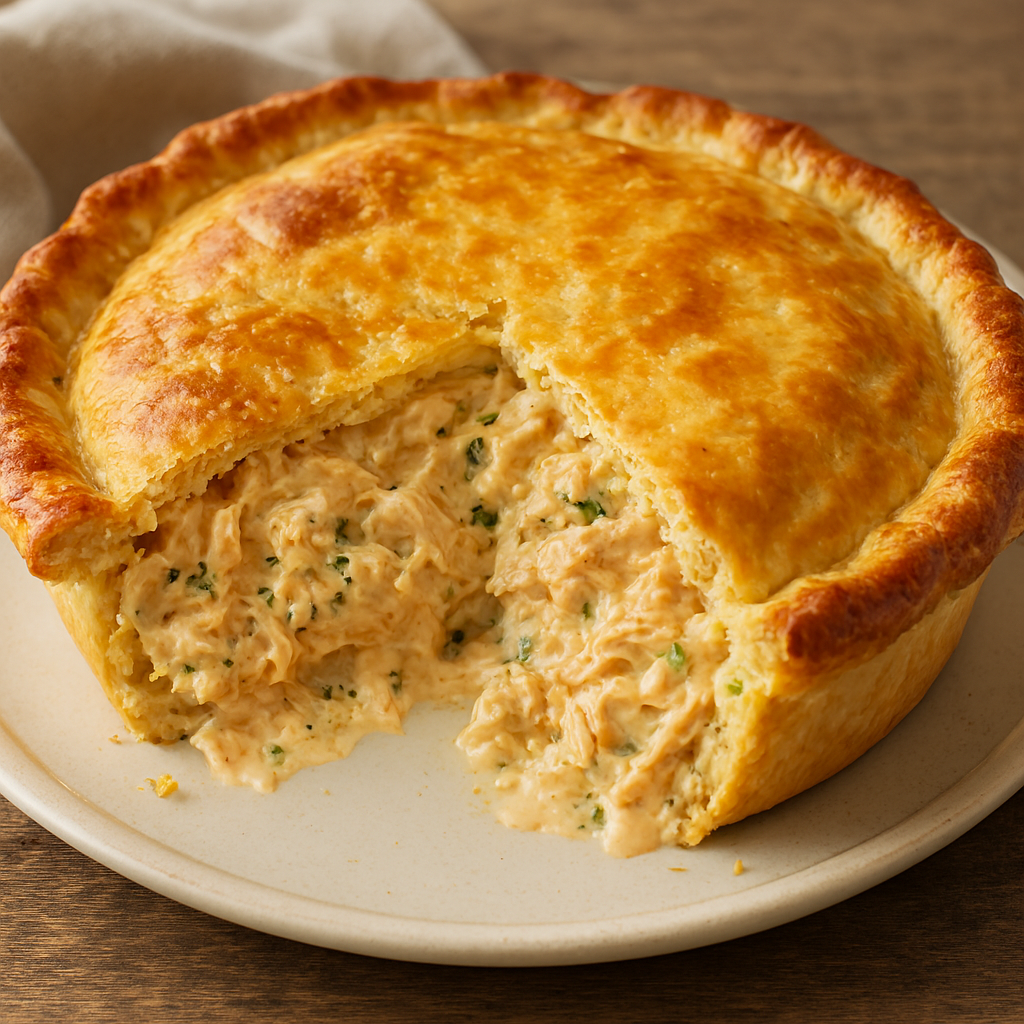 Torta de Frango Cremosa de Liquidificador: Receita Fácil, Rápida e Deliciosa