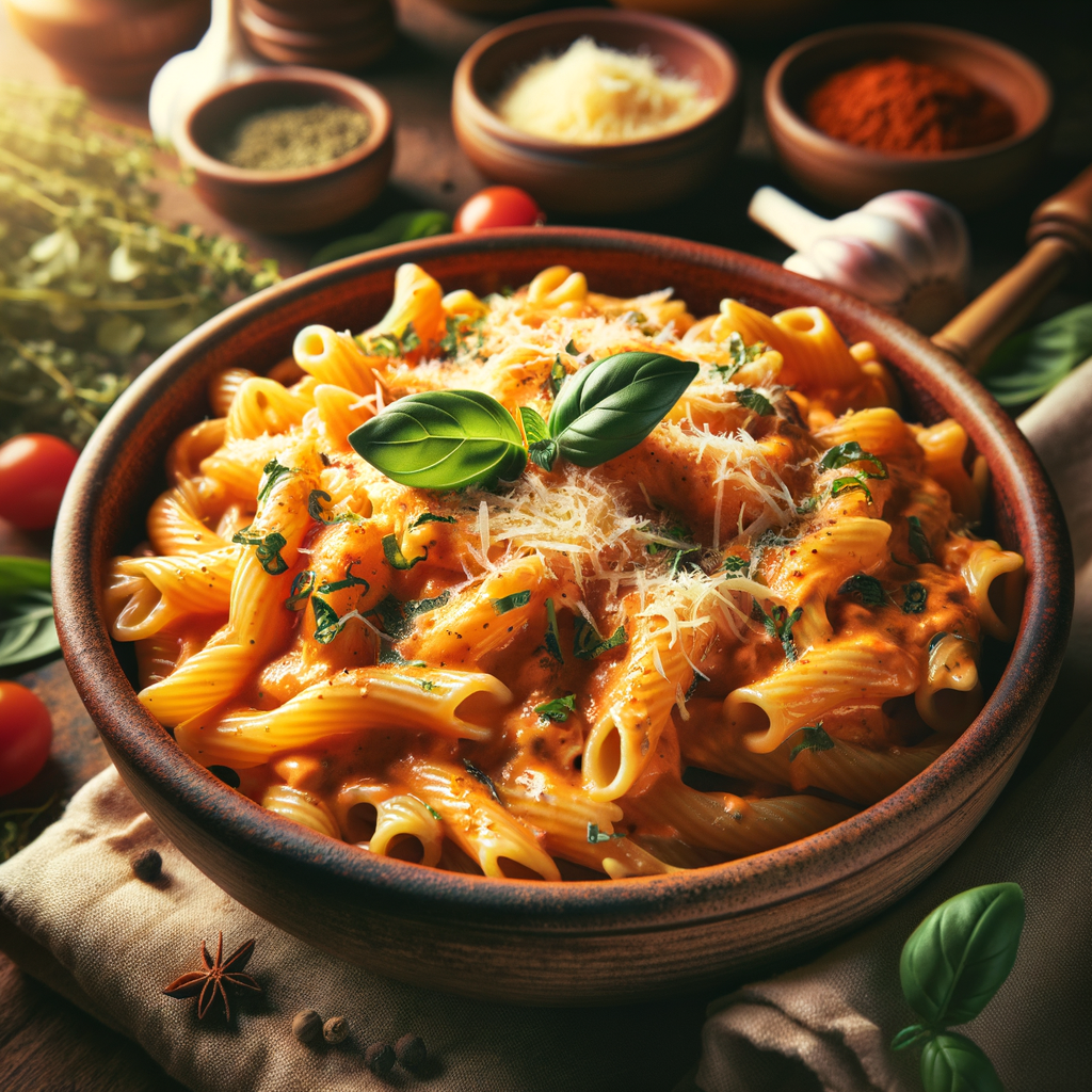 Macarrão cremoso de panela só — pronto em 15 minutos!