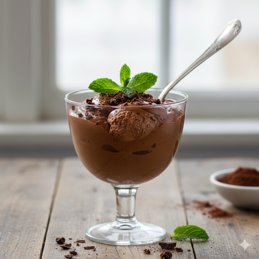 Aprenda a fazer uma irresistível mousse de chocolate com esta receita simples e prática, perfeita para qualquer ocasião!