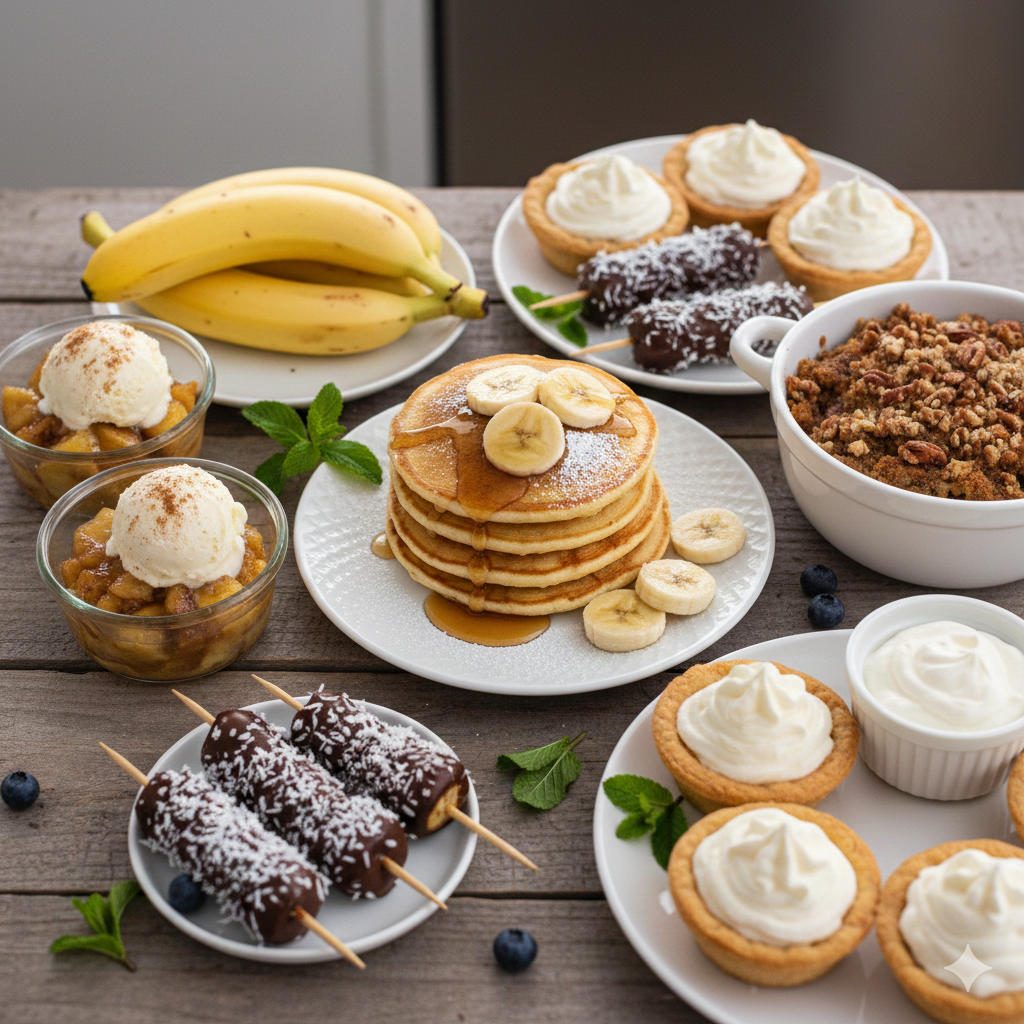 Experimente estas receitas de doce de banana rápido e descubra como adoçar seu dia de forma simples e deliciosa!