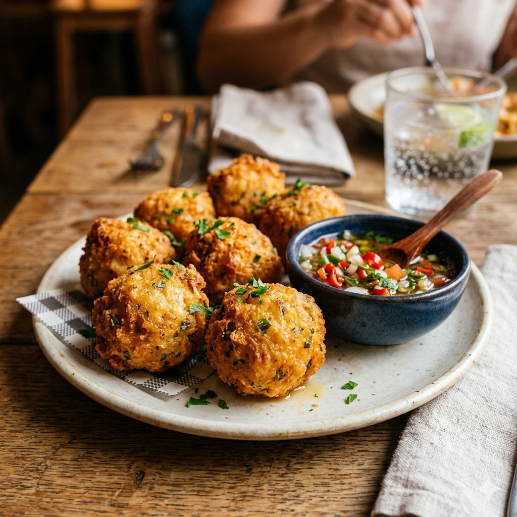Bolinho de Arroz: Receita Simples e Econômica para Aproveitar Sobras de Arroz
