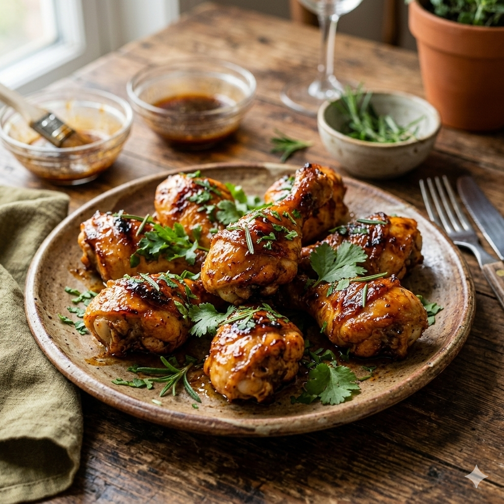 Descubra como preparar coxinhas de frango assadas com uma irresistível cobertura caramelizada, perfeitas para o seu dia a dia!
