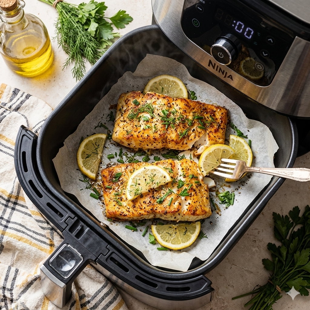 Experimente estas receitas simples de peixe na air fryer e descubra como economizar tempo e recursos na cozinha!