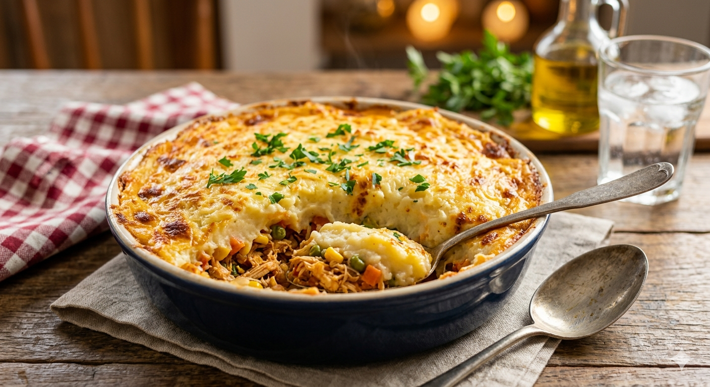 Image for Escondidinho de Frango com Batata: A Receita Perfeita para Conforto e Economia