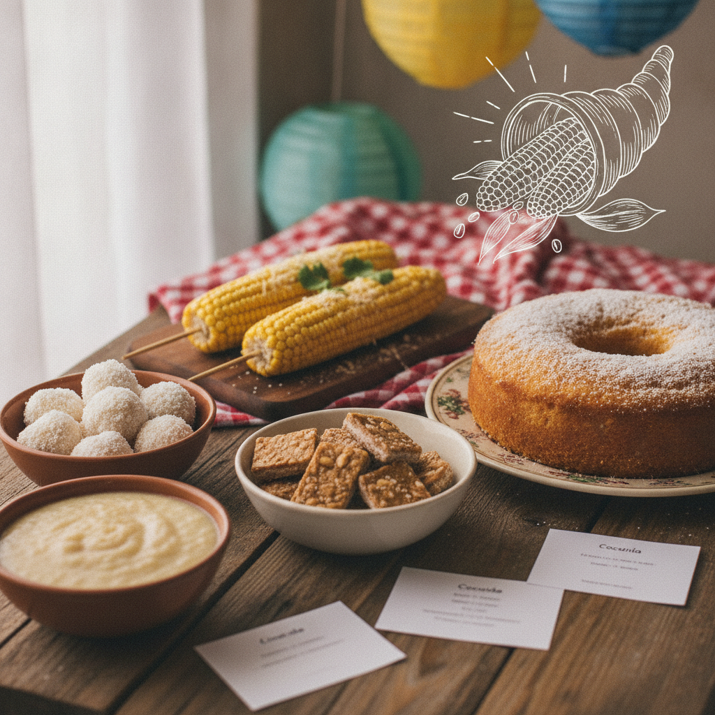 Prática e Sabor: Receitas Junina Fáceis de Realizar
