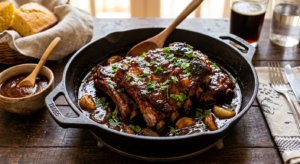 Image for Costelinha Suína na Panela com Barbecue Caseiro: Sabor Irresistível e Praticidade