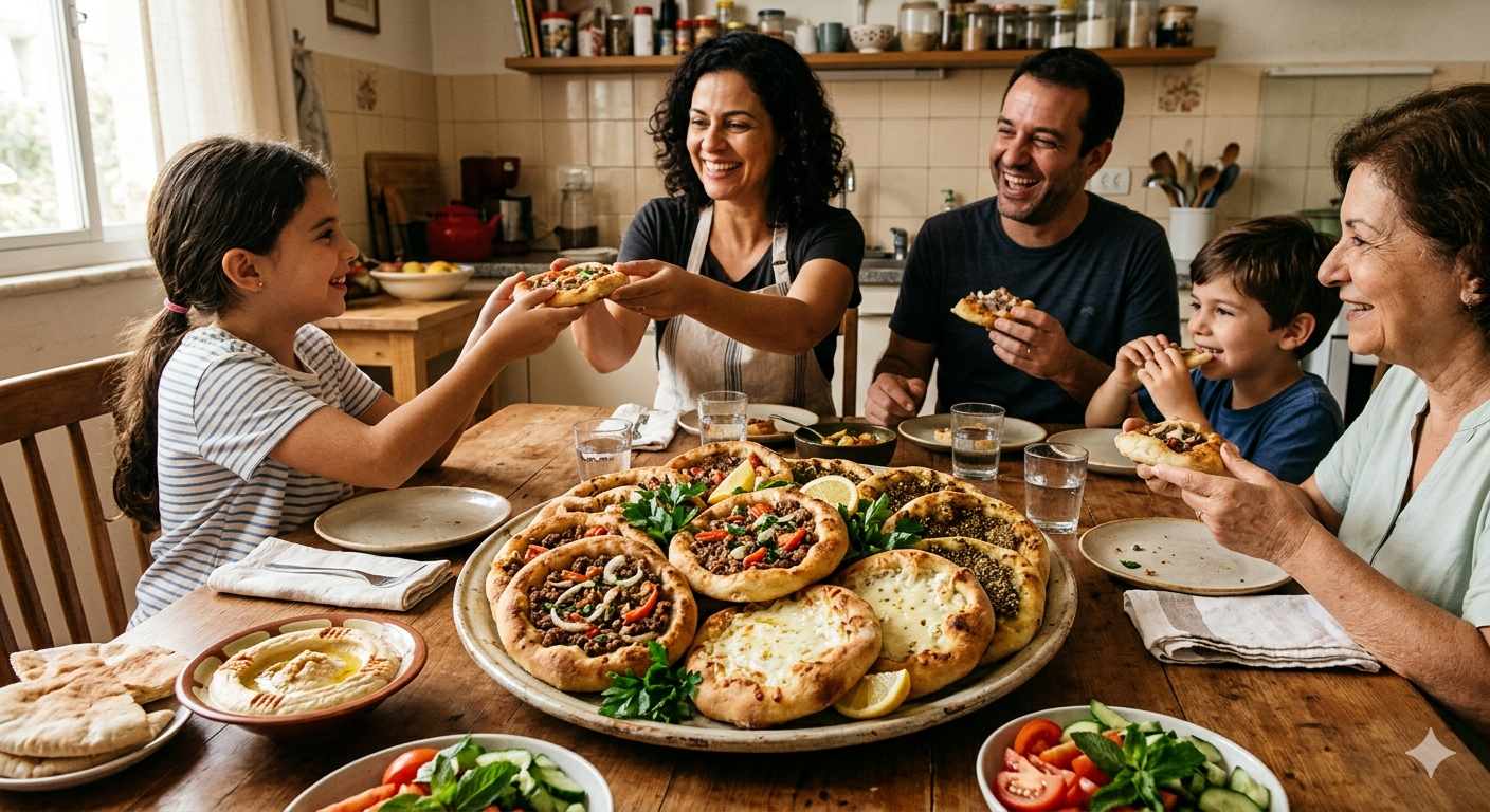 Image for Esfiha Aberta Caseira Econômica: Sabor Árabe Autêntico e Acessível para Toda a Família