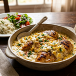 Image for Filé de Frango ao Molho de Requeijão com Milho: A Receita Perfeita para um Jantar Rápido e Saboroso