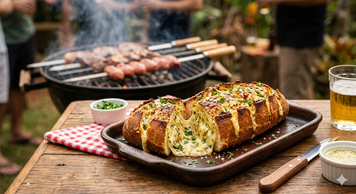 Image for Pão de Alho Caseiro de Forno: O Segredo do Churrasco Perfeito e Lanches Irresistíveis