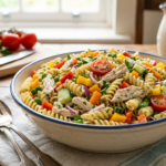 Image for Salada de Macarrão Fria com Frango e Legumes: A Receita Perfeita para Praticidade e Sabor no Dia a Dia